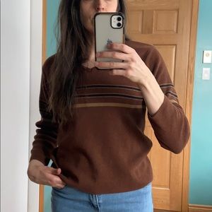 Vintage brown sweater by colori